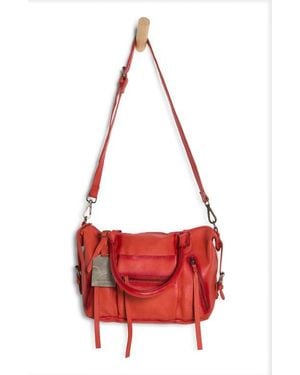 Free People We The Free Baby Emerson Leather Tote - Red