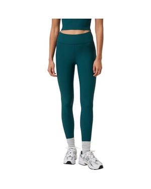 Travis Mathew Move Knit Rib Leggings - Green