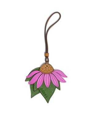 Aimee Kestenberg Floral Mirror Bag Charm - Pink