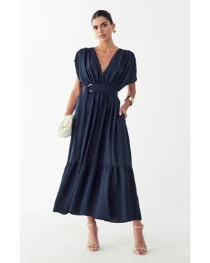 ST MRLO Este Midi Dress - Blue