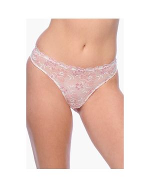 Cosabella Savona Low Rise Thong - Pink