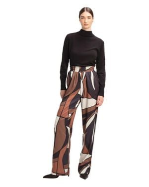 Diarrablu Leer Pants - Black