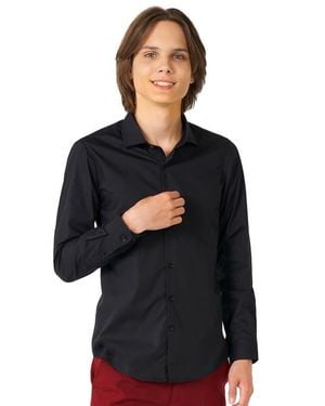 Opposuits Kids' Knight Dress Shirt - Black