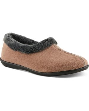 Flexus by Spring Step Amalie Faux Fur Slipper - Gray
