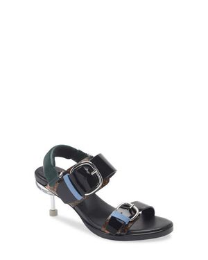 4Ccccees Osha Line Mid Sandal - White