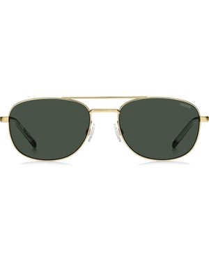 BOSS 56Mm Navigator Sunglasses - Green
