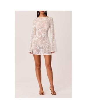 SNDY'S Lailani Lace Minidress - Pink