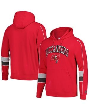 Starter Tampa Bay Buccaneers Captain Pullover Hoodie - Red