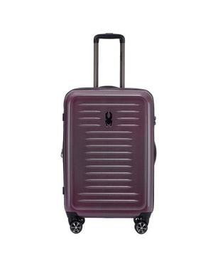 Spyder Rails 25 Inch Expandable Hardside Upright Suitcase - Purple