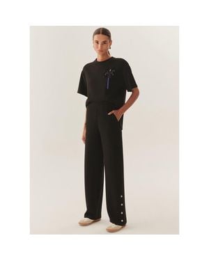 Exquise Vivienne Chic Comfort Knit Pants - Black