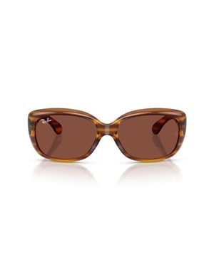 Ray-Ban Jackie Ohh 58Mm Cat Eye Sunglasses - Brown