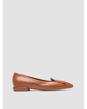 Officine Creative Sue 006 Leather Ballet Flats - White