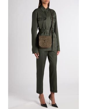 Tom Ford Twill Safari Jacket - Green