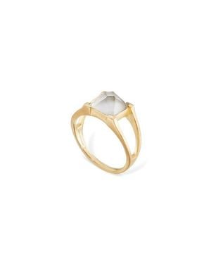 Dean Davidson Petite Plaza Ring - Metallic