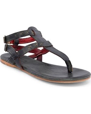 Bed Stu Moon Toe-Post Sandal - Blue
