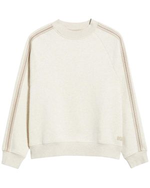 UGG Tasman Crewneck Pajama Sweatshirt - White