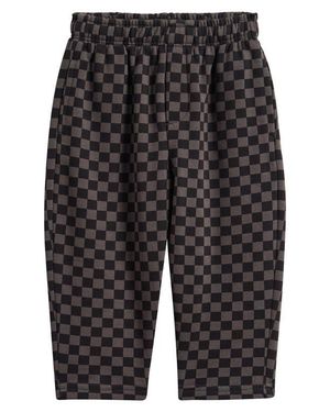 Next Kids' Check Jersey Sweatpants - Gray