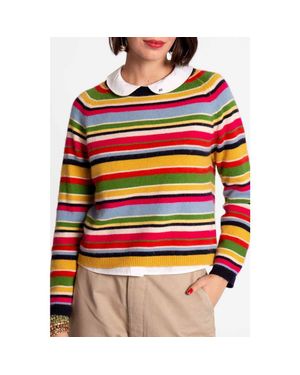 Frances Valentine James Crewneck Stripe - Multicolor