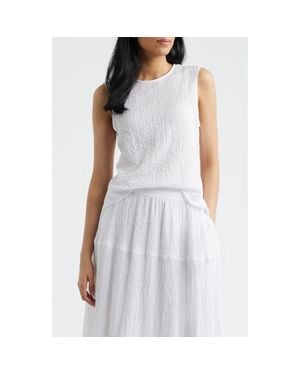 Bernardo Sleeveless Top - White