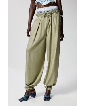 Desigual Hybrid Long Pants - Green