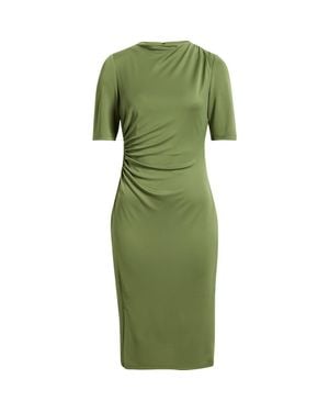 Anne Klein Ruched Body-Con Dress - Green