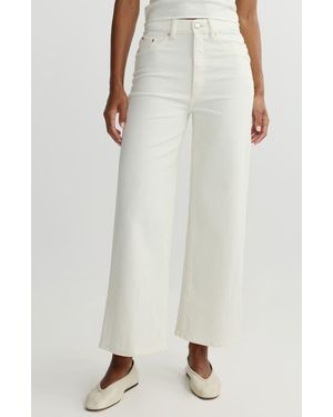 DL1961 Hepburn High Waist Ankle Wide Leg Jeans - Multicolor