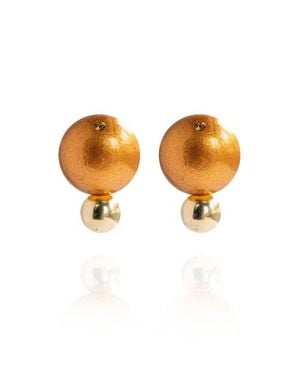 Saule Label Lumi Earrings - Orange