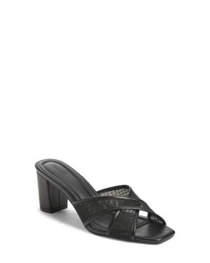 Open Edit Grady Heeled Sandal - Black