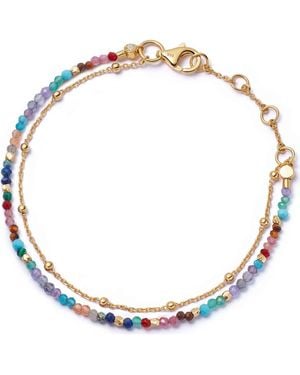Astley Clarke Fine Biography Gemstone Bracelet - Blue