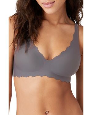 B.tempt'd B.Wow'D Wireless Convertible T-Shirt Bra - Gray