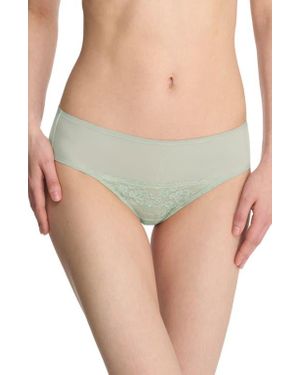Natori Cherry Blossom Lace Girl Brief - Multicolor
