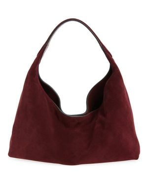Madewell The Mylie Suede Shoulder Bag - Red