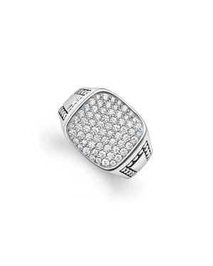 Lagos Anthem Diamond Ring - Metallic
