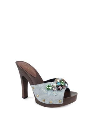 Zigi Razzel Platform Sandal - Metallic