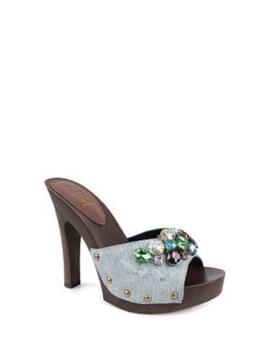 Zigi Razzel Platform Sandal - Metallic
