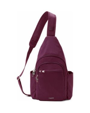 Baggallini Classic Anti-Theft Large Daytripper Sling - Purple