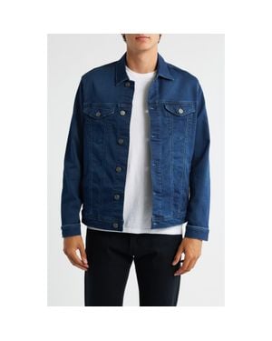 Mavi Drake Denim Trucker Jacket - Blue