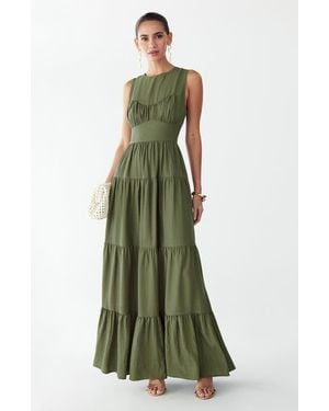 ST MRLO Elowyn Maxi Dress - Green
