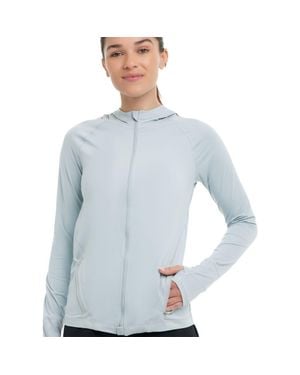 BloqUV Full Zip Hoodie Jacket - Blue