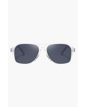 Lascana Polarized Aviator Sunglasses - Blue