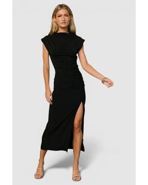 Baltic Born Sasha Ruched Maxi Dress - Black