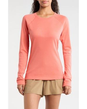 Smartwool Classic Thermal Merino Base Layer Long Sleeve Top - Pink