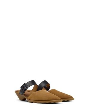 Camper Anita Pointed Toe Mule - Brown