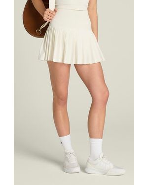 Wilson Midtown Performance Pleated Tennis Miniskirt - White