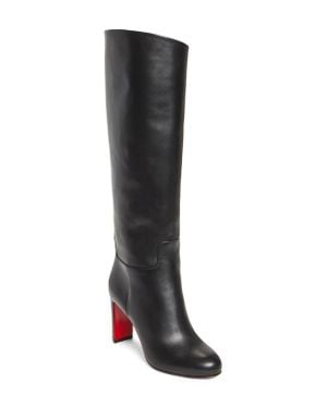 Christian Louboutin Loo Botta Tall Boot - Black
