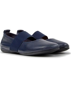 Camper Right Nina Mary Jane Flat - Blue