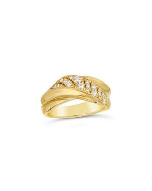 Hueb Dunas 18K & Diamond Ring - Metallic