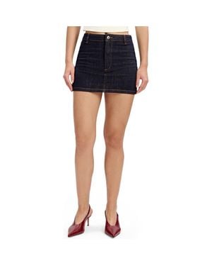 Bardot Maika Denim Miniskirt - Blue