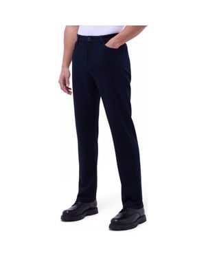 Bugatchi Soft Touch Five Pocket Pants - Blue
