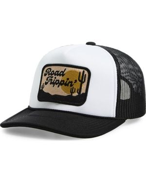 Local Beach Road Trippin' Patch Snapback Trucker Hat - Black